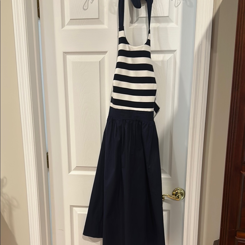 Striped Halter Dress